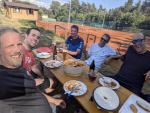 TSV Bindlach Herren vs. Melkendorf Sommer 2025 nach dem Match